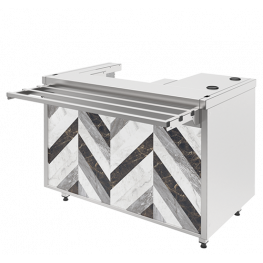  Прилавок кассовый Refettorio CITY RCT1AL (исполнение левое: направление потока слева направо) на сайте Белторгхолод