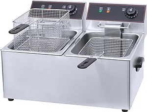  Фритюрница (2 емкости) Hualian HEF-8L-2 на сайте Белторгхолод