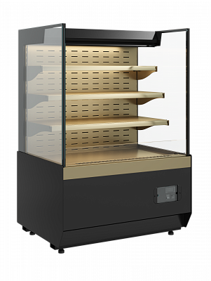 Витрина холодильная Carboma Cube KC70 VM 0,9-2 STANDARD открытая, горка без боковин (версия 2.0) (9005) на сайте Белторгхолод