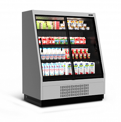 Витрина холодильная Carboma F16-08 Tokyo 2 VV 1,0-1 STANDARD фронт X1 Cube 2 (версия 2.0) 0430 на сайте Белторгхолод