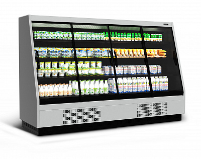 Витрина холодильная Carboma F16-08 Tokyo 2 VV 2,5-1 STANDARD фронт X1 Cube 2 (версия 2.0) 0430 на сайте Белторгхолод