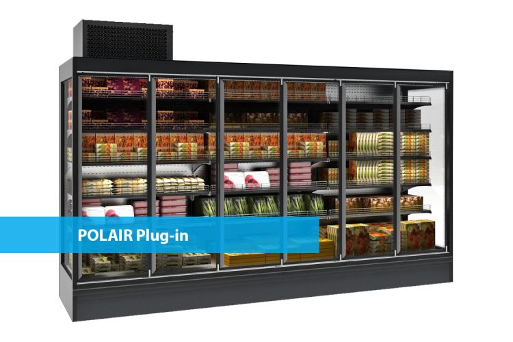Холодильное оборудование POLAIR со встроенным агрегатом