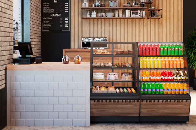 Новинка! Кондитерские витрины Carboma К70 (FLANDRIA) и KC70 (CUBE).