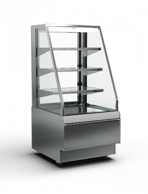 Витрина холодильная Carboma Cube KC70 VM 0,9-2 STANDARD 0430 открытая на сайте Белторгхолод