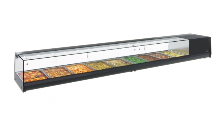 Новая линейка барных настольных витрин AC37 в кубическом дизайне