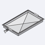 Аксессуары пароконвектомат Rational Поддон для сбора жира со сточным клапаном 1/1 GN (325 x 530 мм) 8710.1135