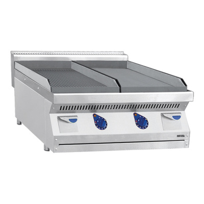 Жарочная поверхность Abat АКО-80/2Н-С-00 (1 поверхность гладкая, 1 поверхность рифлёная) на сайте Белторгхолод