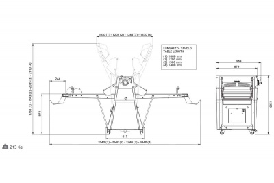 Тестораскаточная машина Rollmatic R62/10 на сайте Белторгхолод