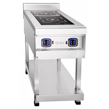 Плита индукционная Abat КИП-2П-01 (сдвоенный индуктор EGO)