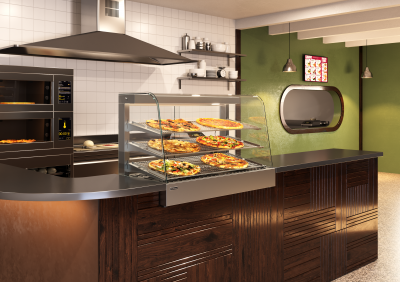 Витрина тепловая Carboma ASIA 2 A45 HWB 0,4-1 на сайте Белторгхолод