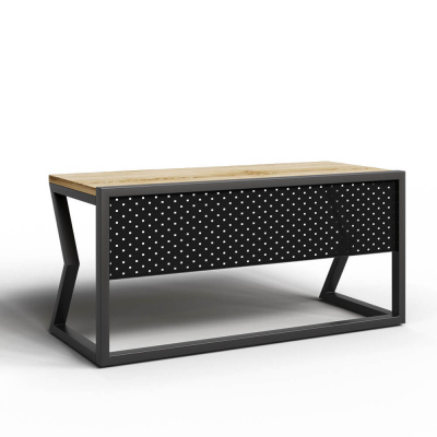 Стол Хотколд Лофт зигзаг с экраном 1600