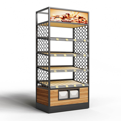 Хлебный стеллаж Хотколд 900x600x2100 с закрытой нишей