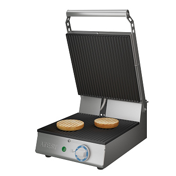 Тостер-гриль контактный Атеси Престо ТГК-1-1.6-П-Ч-Р