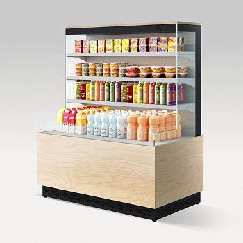  Витрина пристенная Brandford GALAXY H160 190 на сайте Белторгхолод