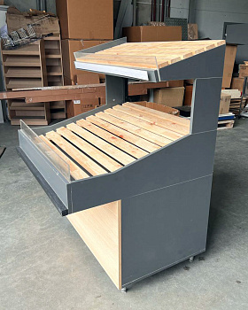  Хлебный стеллаж (H=1400 L=1050 G=900) на сайте Белторгхолод