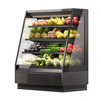  Витрина пристенная Dazzl Vega 080 H160 Plug-in 250 на сайте Белторгхолод