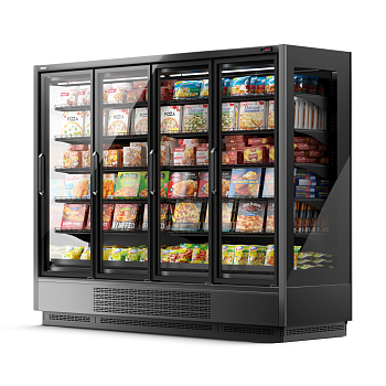  Витрина пристенная Dazzl Compass 080 H210 Plug-in 250 на сайте Белторгхолод