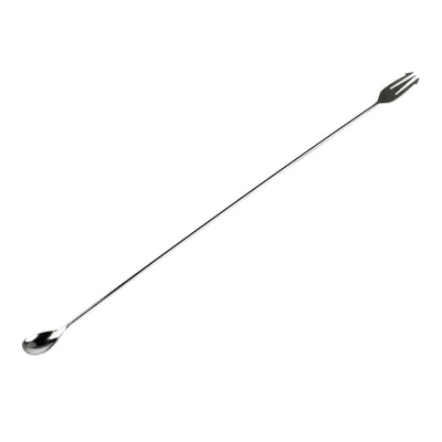 Ложка барная 53 см с вилочкой Madan Metals на сайте Белторгхолод