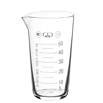  Мензурка 50 мл на сайте Белторгхолод