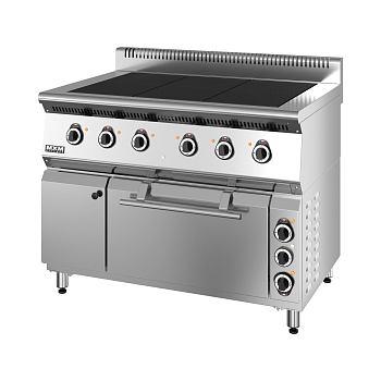 Плита электрическая Марихолодмаш ПЭ 67Ж-02 (полностью из нерж. стали) серия 700