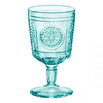  Бокал 320 мл для вина, голубой с рельефом Bormioli Rocco на сайте Белторгхолод