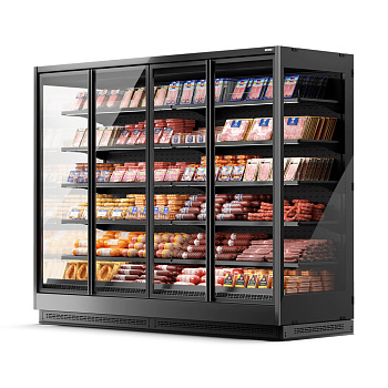  Витрина пристенная Dazzl Vega DG 070 H210 250 на сайте Белторгхолод