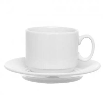 Чайная пара: чашка 220 мл, блюдце (d)14 см Добруш на сайте Белторгхолод