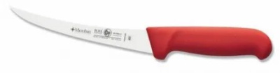 Нож обвалочный с изогнутым лезвием 15 см красный Icel на сайте Белторгхолод