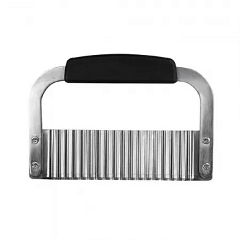  Нож волнитый 18x12 см для нарезки цукини и картофеля Madan Metals на сайте Белторгхолод