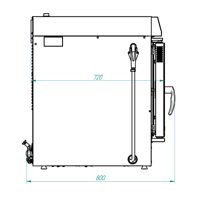 Пароконвектомат Abat ПКА 6-2/3П-01