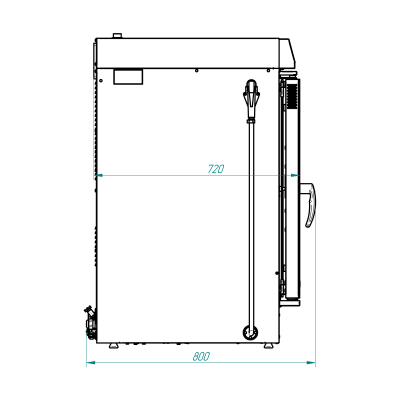 Пароконвектомат Abat ПКА 10-2/3П-01