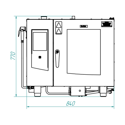 Пароконвектомат Abat ПКА 6-1/1ВП2 на сайте Белторгхолод