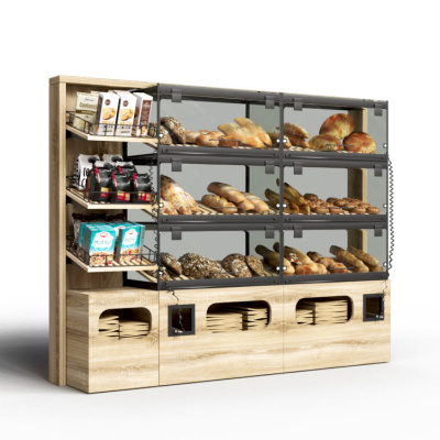 Хлебная витрина Хотколд 900x500x1600