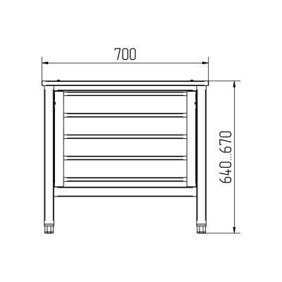 Подставка под пароконвектомат Abat ПК-10М на сайте Белторгхолод