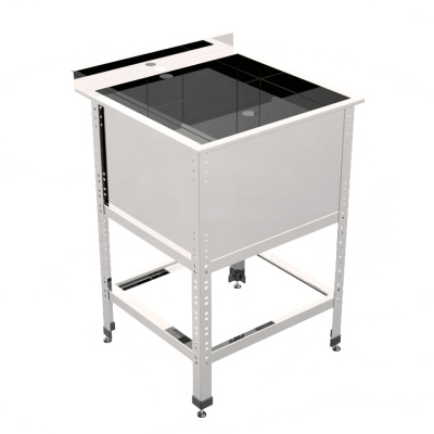 Ванна моечная сварная ХотКолд Эконом односекционная 600×600×850 (каркас разборный)