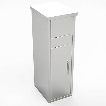  Урна для фуд-корта Хотколд 480x380x1150 на сайте Белторгхолод