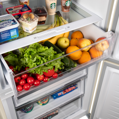 Холодильник двухкамерный MAUNFELD MFF1857NFBG на сайте Белторгхолод