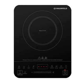  Электрическая индукционная плита MAUNFELD EVI.F291-BK на сайте Белторгхолод