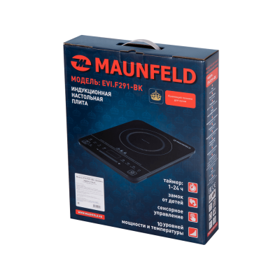 Электрическая индукционная плита MAUNFELD EVI.F291-BK на сайте Белторгхолод