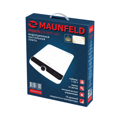 Электрическая индукционная плита MAUNFELD EVI.M291-WH на сайте Белторгхолод