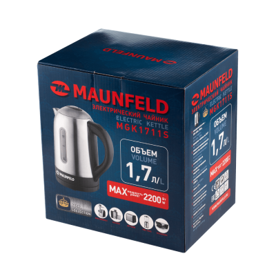 Чайник MAUNFELD MGK1711S на сайте Белторгхолод