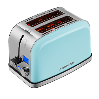  Тостер MAUNFELD MF-821BL на сайте Белторгхолод
