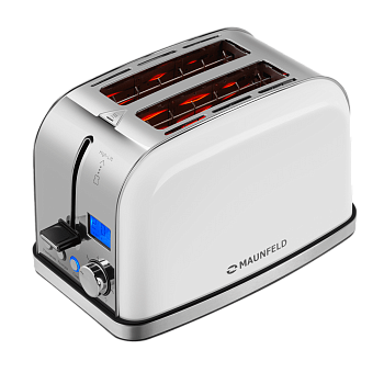  Тостер MAUNFELD MF-821WH на сайте Белторгхолод