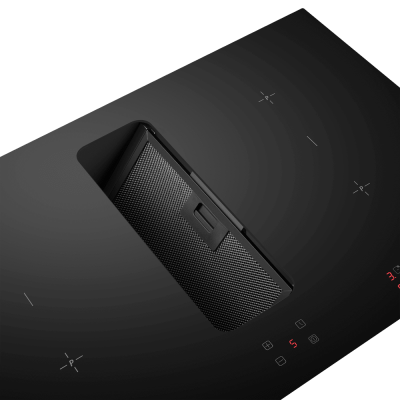 Индукционная варочная панель с интегрированной вытяжкой MAUNFELD AVSI804SBH на сайте Белторгхолод