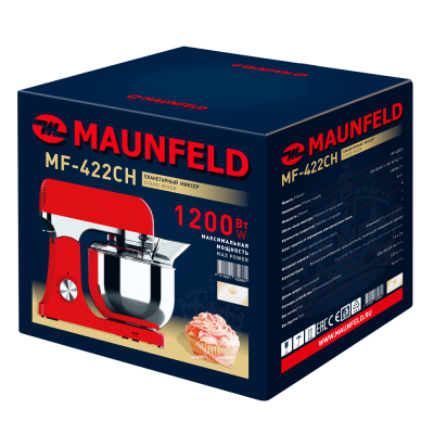 Миксер планетарный MAUNFELD MF-422CH на сайте Белторгхолод