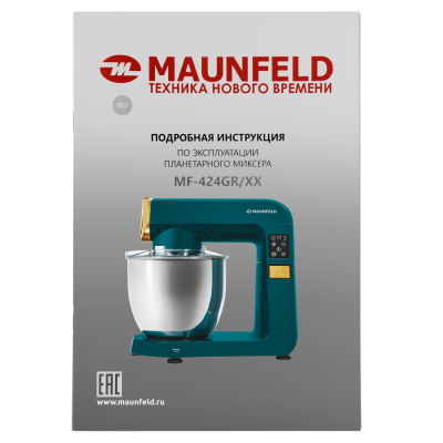 Миксер планетарный MAUNFELD MF-424GR на сайте Белторгхолод