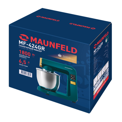 Миксер планетарный MAUNFELD MF-424GR на сайте Белторгхолод