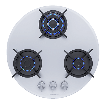  Газовая варочная панель MAUNFELD EGHG.43.23CW\G на сайте Белторгхолод