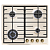  Газовая варочная панель MAUNFELD EGHE.64.63CBG.R/G на сайте Белторгхолод