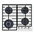  Газовая варочная панель MAUNFELD EGHG.64.63CW/G на сайте Белторгхолод